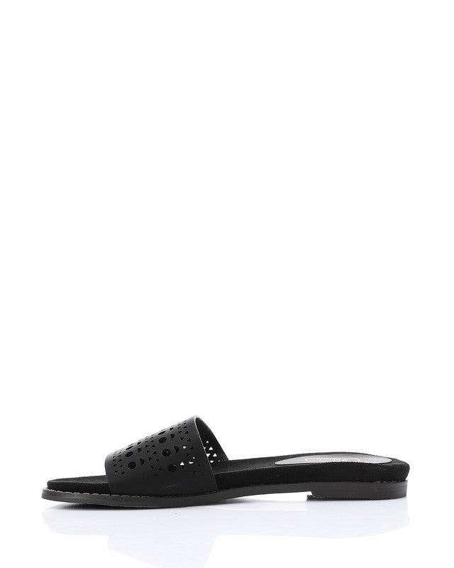 JAL-DJTV-019 Perforated Leather Slipper
