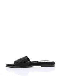 JAL-DJTV-019 Perforated Leather Slipper