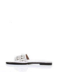 JAL-DJTV-019 Perforated Leather Slipper