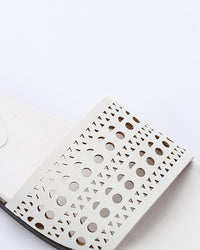 JAL-DJTV-019 Perforated Leather Slipper