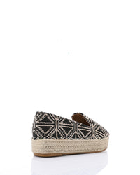 JAL-DJTV-022 Textile Stitched Flat Shoes