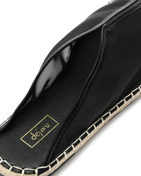 JAL-DJTV-026 Semi Square Plain Mules
