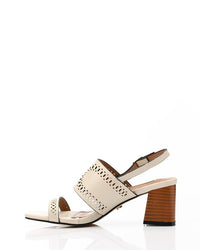 JAL-DJTV-028 Perforated Heeled Sandals