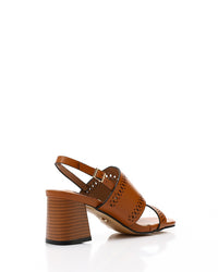 JAL-DJTV-028 Perforated Heeled Sandals