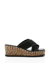 JAL-DJTV-030 Cross Straps Wedge Slipper