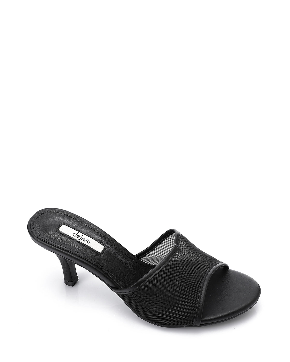 JAL-DJTV-033 Mesh Mid-Heelsed Slipper
