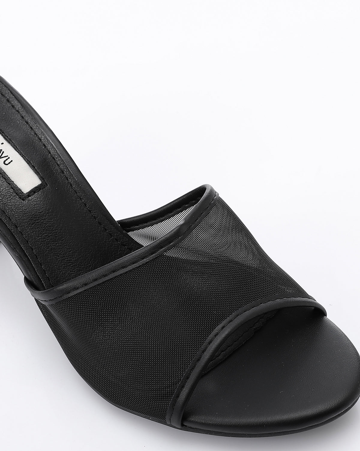 JAL-DJTV-033 Mesh Mid-Heelsed Slipper