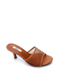 JAL-DJTV-033 Mesh Mid-Heelsed Slipper