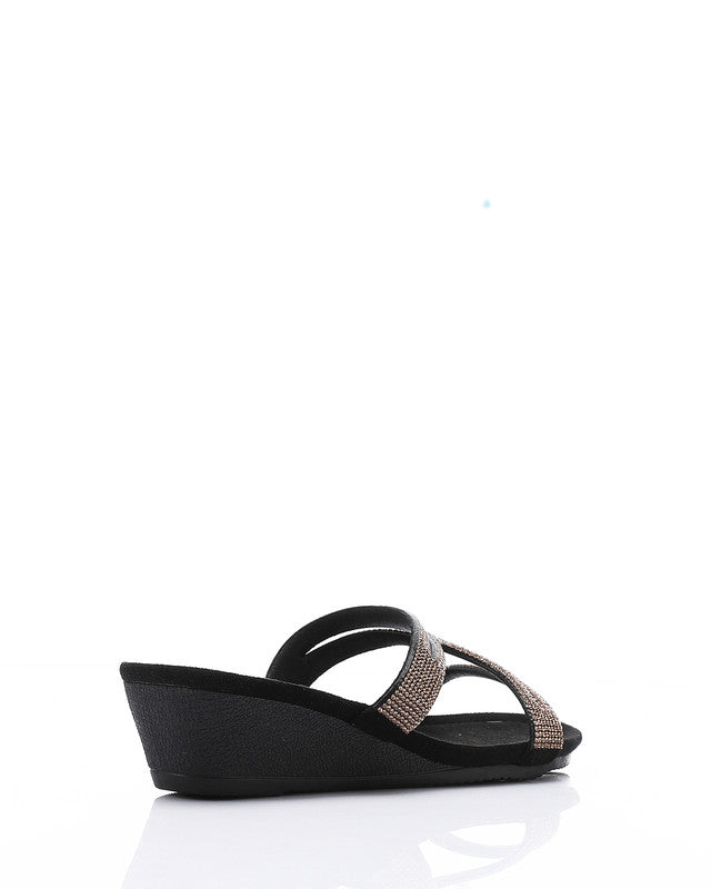 JAL-DJTV-034 Wedge Strass Slipper