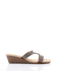 JAL-DJTV-034 Wedge Strass Slipper