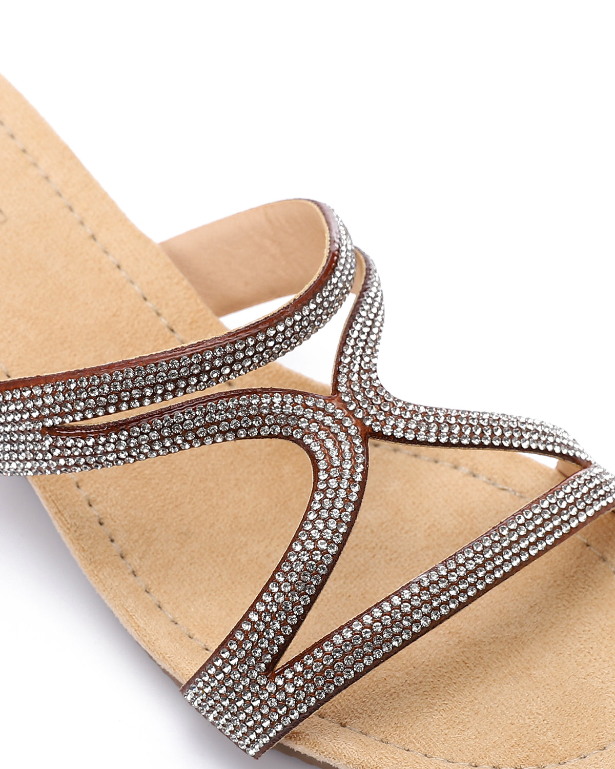 JAL-DJTV-034 Wedge Strass Slipper