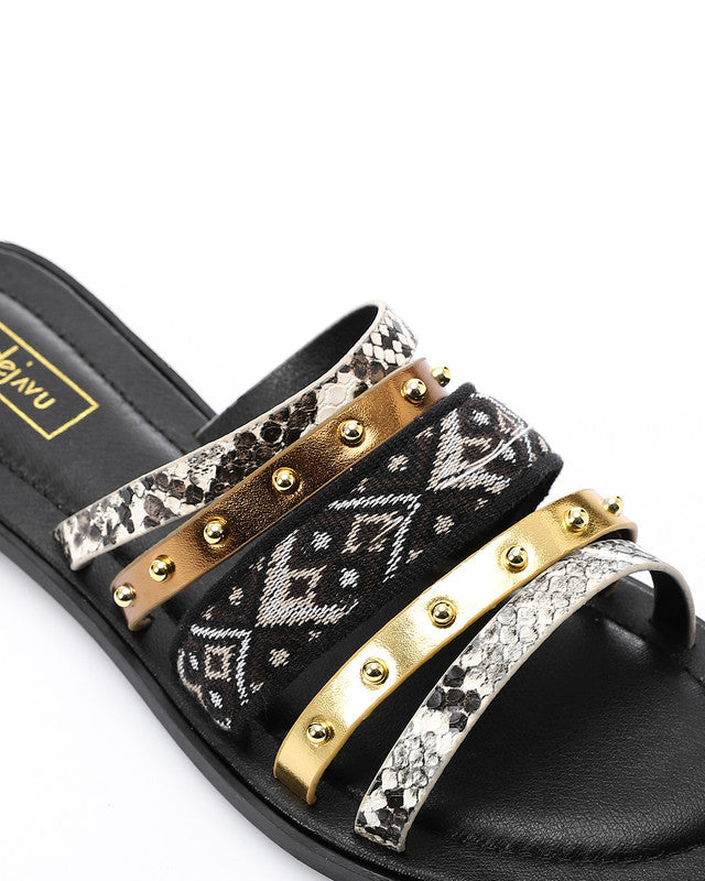 JAL-DJTV-035 Multi Strap Slipper