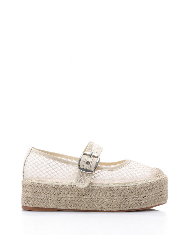 JAL-DJTV-041 Buckle Closure Flat Shoes