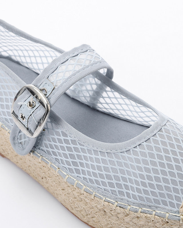 JAL-DJTV-041 Buckle Closure Flat Shoes