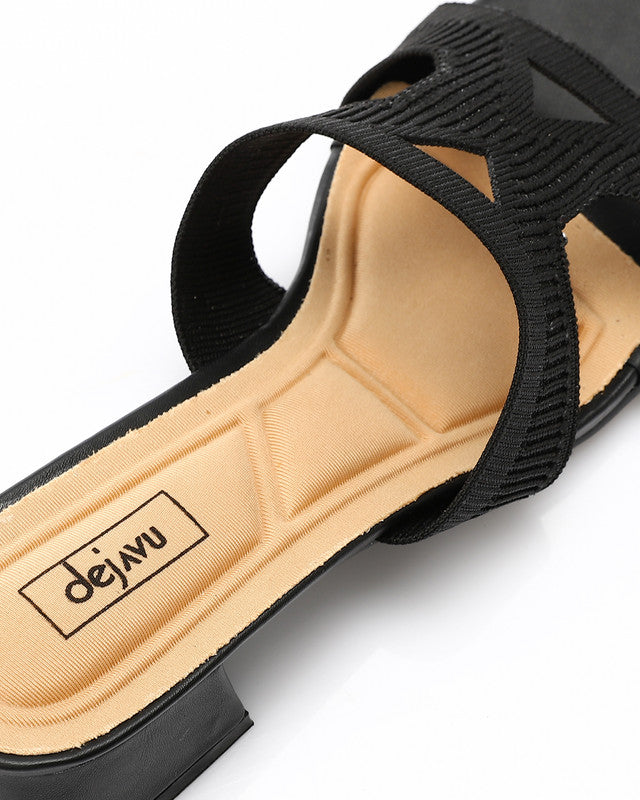 JAL-DJTV-044 Ribbed Textile Slipper