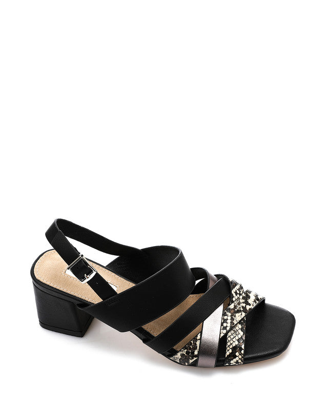 JAL-DJTV-046 Reptile Mid Heel Sandals