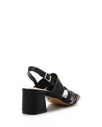 JAL-DJTV-046 Reptile Mid Heel Sandals