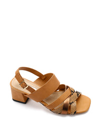 JAL-DJTV-046 Reptile Mid Heel Sandals