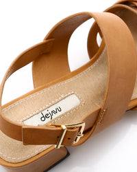 JAL-DJTV-046 Reptile Mid Heel Sandals