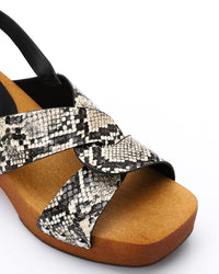 JAL-DJTV-049 Crisscross Wedge Sandals