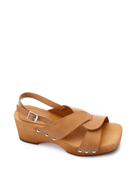 JAL-DJTV-049 Crisscross Wedge Sandals