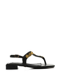 JAL-DJTV-052 Decorative Coinse Buckle Closure Sandal