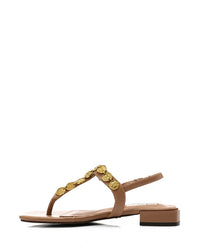 JAL-DJTV-052 Decorative Coinse Buckle Closure Sandal