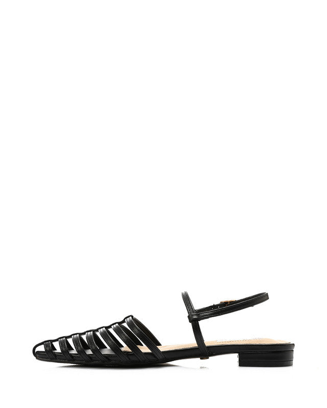 JAL-DJTV-056 Off Pointed Toecap Flat Shoes