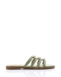JAL-DJTV-057 Multi-Strap Slipper - Black