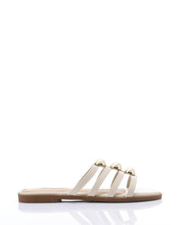 JAL-DJTV-057 Multi-Strap Slipper - Black