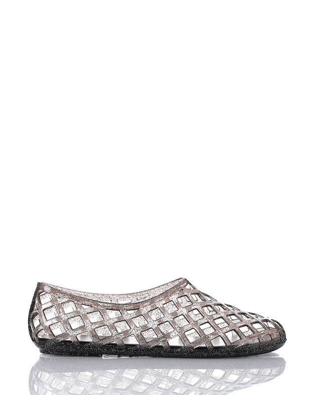 KND-DJTV-001 Trendy Jelly Flat Shoes