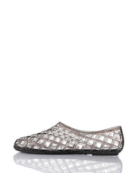 KND-DJTV-001 Trendy Jelly Flat Shoes