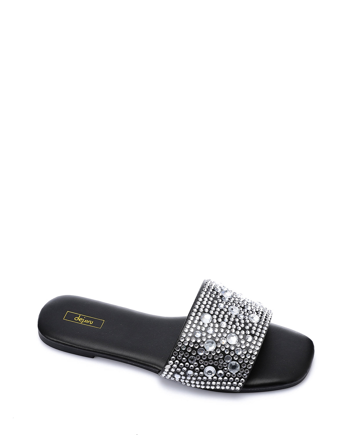 KND-DJTV-011 Flat Slipper With Strass
