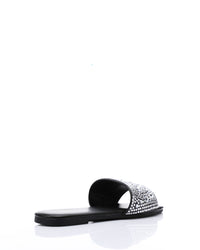 KND-DJTV-011 Flat Slipper With Strass