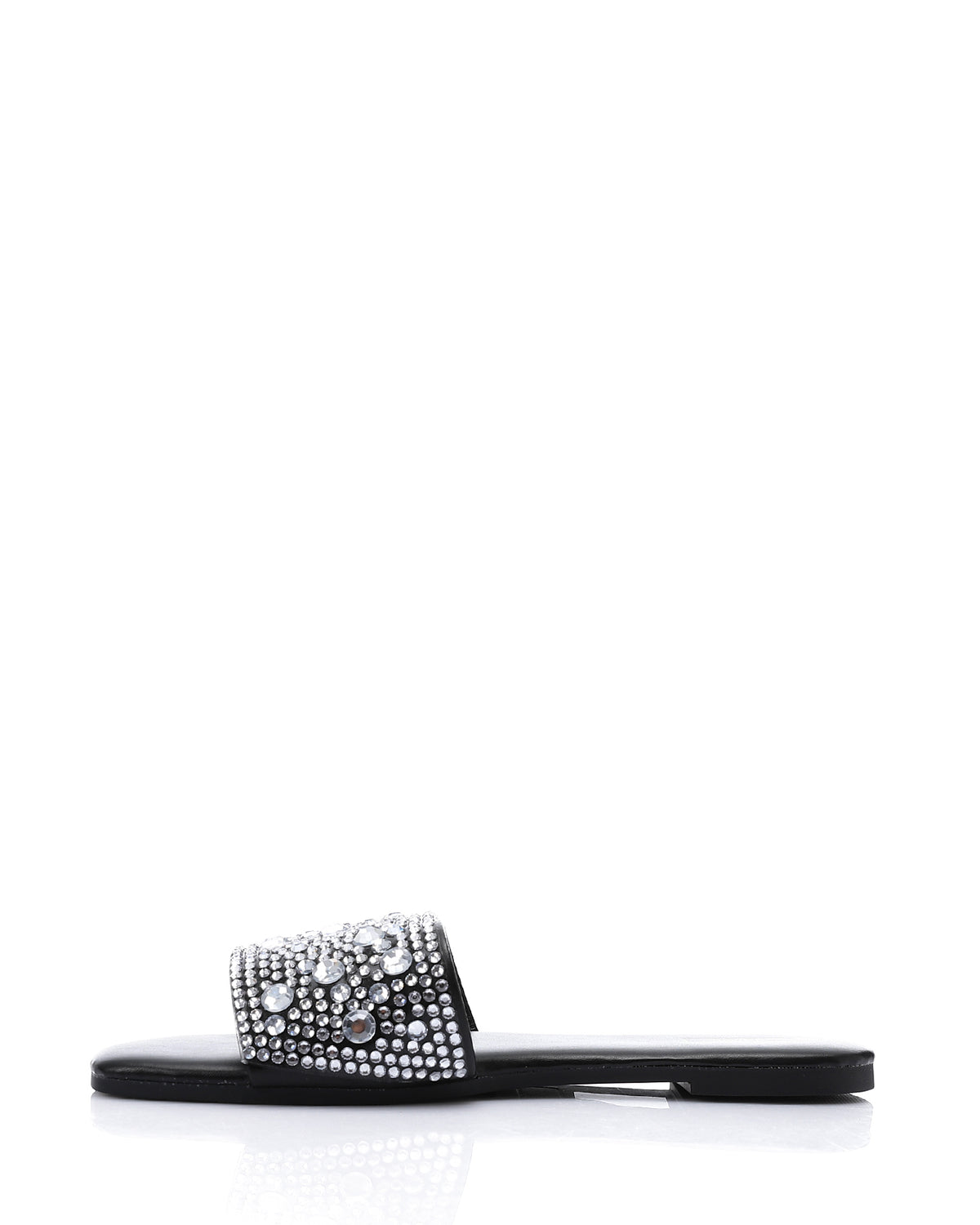 KND-DJTV-011 Flat Slipper With Strass