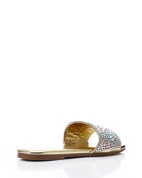 KND-DJTV-011 Flat Slipper With Strass