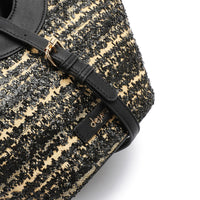 LID-DJTV-002 Zipped Rounded Handle Handbag