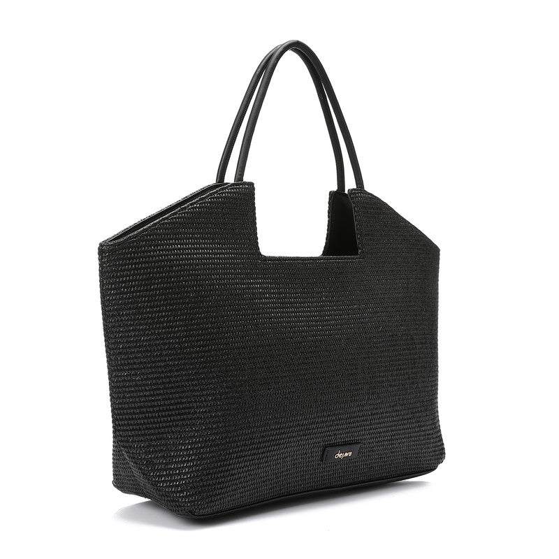 LID-DJTV-004 Raffia Effect Handbag