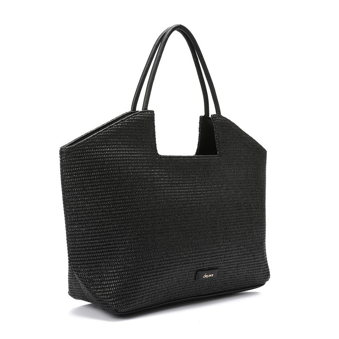 LID-DJTV-004 Raffia Effect Handbag
