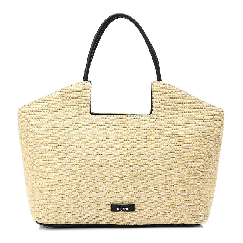 LID-DJTV-004 Raffia Effect Handbag
