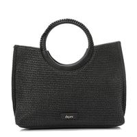 LID-DJTV-005 Raffia Effect Practical Handbag