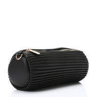 LID-DJTV-006 Zipper Closure Plisse Cross Bag