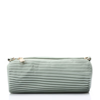 LID-DJTV-006 Zipper Closure Plisse Cross Bag