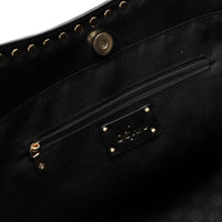 LID-DJTV-008 Studded Magnetic Closure Sholder Bag