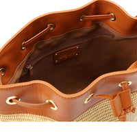 LID-DJTV-009 Studded Drawstring Shoulder Bag