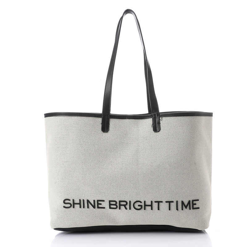 LID-DJTV-010 Black & White Shoulder Bag