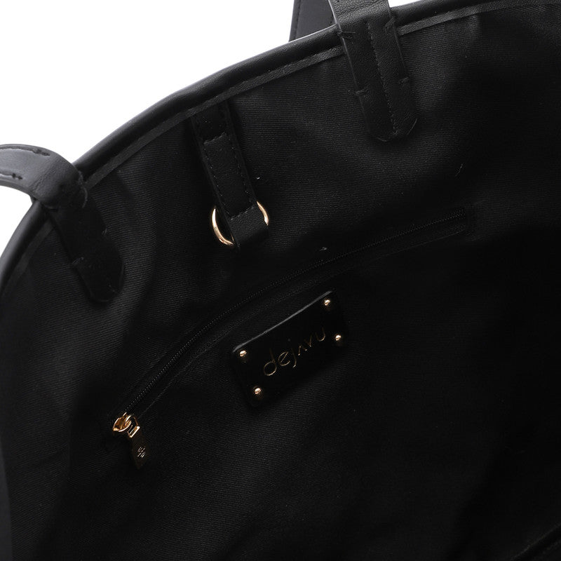 LID-DJTV-010 Black & White Shoulder Bag