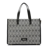 LID-DJTV-013 Zipped Textile Handbag