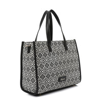 LID-DJTV-013 Zipped Textile Handbag