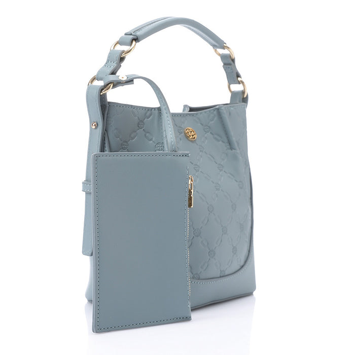 LID-DJTV-019 Cross Body Bag With Pocket - Havana